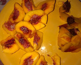 Foto del paso 1 de la receta: Smoothies de durazno, bananas con jugo de naranja 🍊