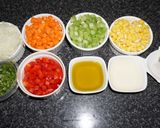 A picture of step 1 of Potato Salad with Citrus Dressing.