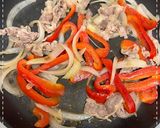 黑胡椒蠔油甜椒牛肉的食譜步驟4照片
