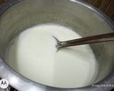 A picture of step 2 of Dry fruits and elaichi powder basundi.