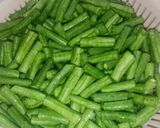Foto langkah ke 1 dari resep Tumis Tempe Kacang Panjang.