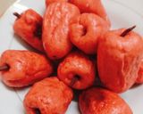 Hình bước làm 5 của món Bánh bao nhân táo đỏ