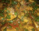 পেঁয়াজ শাক মুরগির যুগলবন্দি।(chicken with green onion) রেসিপি ধাপ - 3 ছবি