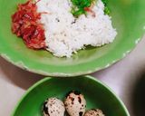 Hình bước làm 1 của món Bánh xèo cơm
