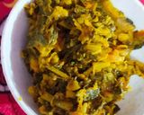 मूली के पत्ते की सब्जी(mooli ke patte ki sabzi recipe in hindi) रेसिपी चरण 3 फोटो