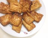 Hình bước làm 3 của món Đậu phụ khìa nước dừa