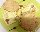Foto del paso 1 de la receta: Piruletas de queso con tortilla fina 🍭🧀