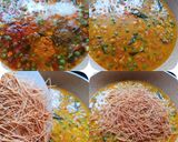 A picture of step 3 of Mixed Vegetable Savoury Vermicelli.