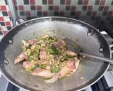 Foto langkah ke 3 dari resep Cumi Asin Tempe Sambal Ijo.