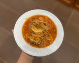 Hình bước làm 5 của món Cá mòi xào hành tây