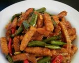 Foto langkah ke 5 dari resep Oseng Tempe Kacang Panjang (Oreg Basah).