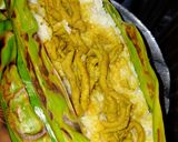 Foto langkah ke 5 dari resep Nasi bakar usus.