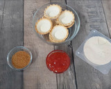 Foto del paso 1 de la receta: Tartaleta de mermelada de tomate con foie y azúcar caramelizada