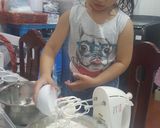 รูปขั้นตอนการทำที่ 3 ของ เค้กส้มหน้านิ่ม🍰🍊