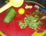 A picture of step 1 of Reduce bell fats jiuce.