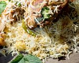 A picture of step 11 of Tikka Biryani.