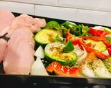 Foto del paso 4 de la receta: SUPREMAS DE #POLLO CON VERDURAS EN LA PLANCHETA
