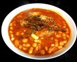 Foto del paso 7 de la receta: Alubia con costillas de cerdo en salsa shiitake a Scotch Whisky