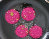 A picture of step 5 of Beetroot Tikki.