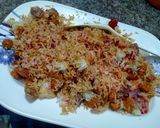 A picture of step 4 of B.B.Q Biryani.