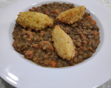 Foto del paso 13 de la receta: Lentejas con bolitas de arroz
