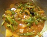 A picture of step 5 of Jhinge Posto / Ridge Gourd in Poppy Mustard Sauce.