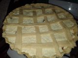 Tarta de ricota y dulce de batata