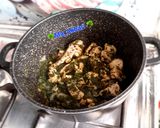 عکس مرحله 2 از دستور 🌺خورش قورمه سبزی با لوبیاچیتی🤩