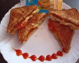 चीज़ सैंडविच(cheese sandwich recipe in hindi) रेसिपी चरण 3 फोटो