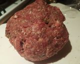 Foto del paso 1 de la receta: Hamburguesa casera a la chapa