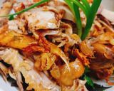 Hình bước làm 5 của món Gà nổ muối