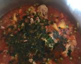Foto del paso 4 de la receta Guiso de pollo con puerro y guisantes