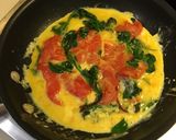 Foto del paso 2 de la receta: Espinacas y col tiernas rizada en huevos