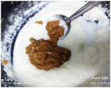 A picture of step 5 of Chikoo Kheer.