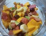 A picture of step 2 of Fruit salsa.