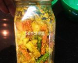 A picture of step 9 of Instant Carrot Raddish Pickle.