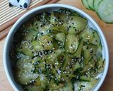 Une image de l'étape 3 de 🌿Salade de Concombre aux Graines de Sésame (Sauce Japchae).