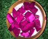 Foto langkah ke 2 dari resep YOGNA (yogurt buah naga) Ala Anak Kost.