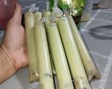 Foto langkah ke 5 dari resep Es Lilin Tape Matcha.