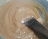 A picture of step 3 of Aata halwa.