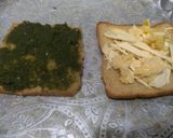 A picture of step 1 of Green Chatni patties.