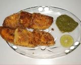 A picture of step 6 of क्रिस्पी पनीर.