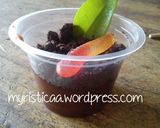 Foto langkah ke 3 dari resep Puding Tanah Simpel No Ribet 😄😚.