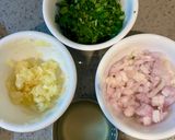 A picture of step 2 of Tofu Piccata.