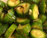 A picture of step 4 of Simple Cucumber 🥒 chips for diet.