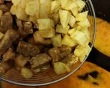 Foto langkah ke 8 dari resep Tahu Tempe Kentang masak Santan.