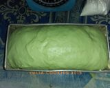 Foto langkah ke 5 dari resep Killer Softbread Roti Tawar Pandan #minggukeenam.