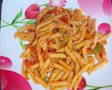 वेजिटेबल पास्ता (vegetable pasta recipe in hindi recipe) रेसिपी चरण 7 फोटो