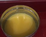 A picture of step 7 of Ghee/Clarified Butter made in the Instant Pot.