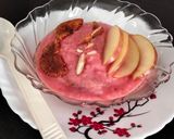 A picture of step 4 of Apple Fig Smoothie Bowl.